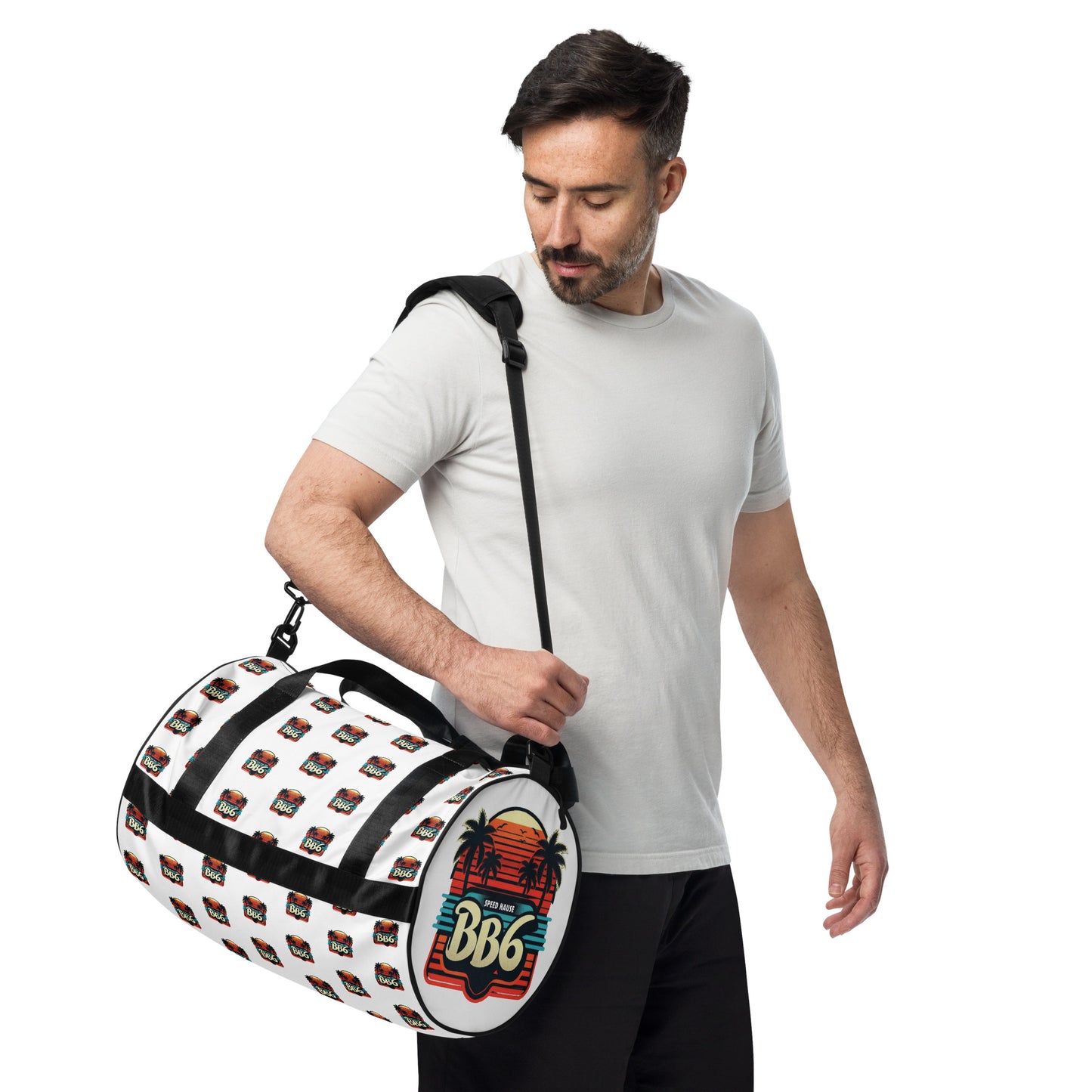 BB6 All-over print Gym Bag