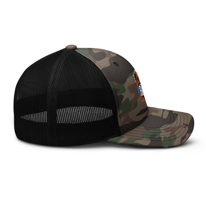 BB6  Camouflage trucker hat