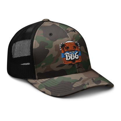 BB6  Camouflage trucker hat